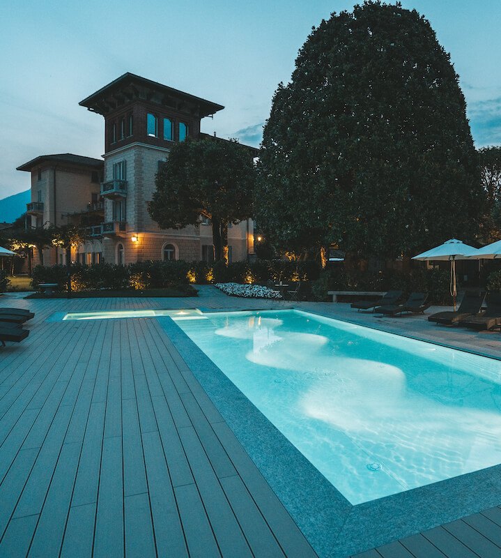 Villa Vitali outdoor with swimming-pool and solarium